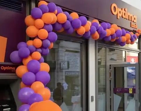 εγκαίνια μπαλόνια