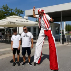 Υποδοχή με Ξυλοπόδαρο